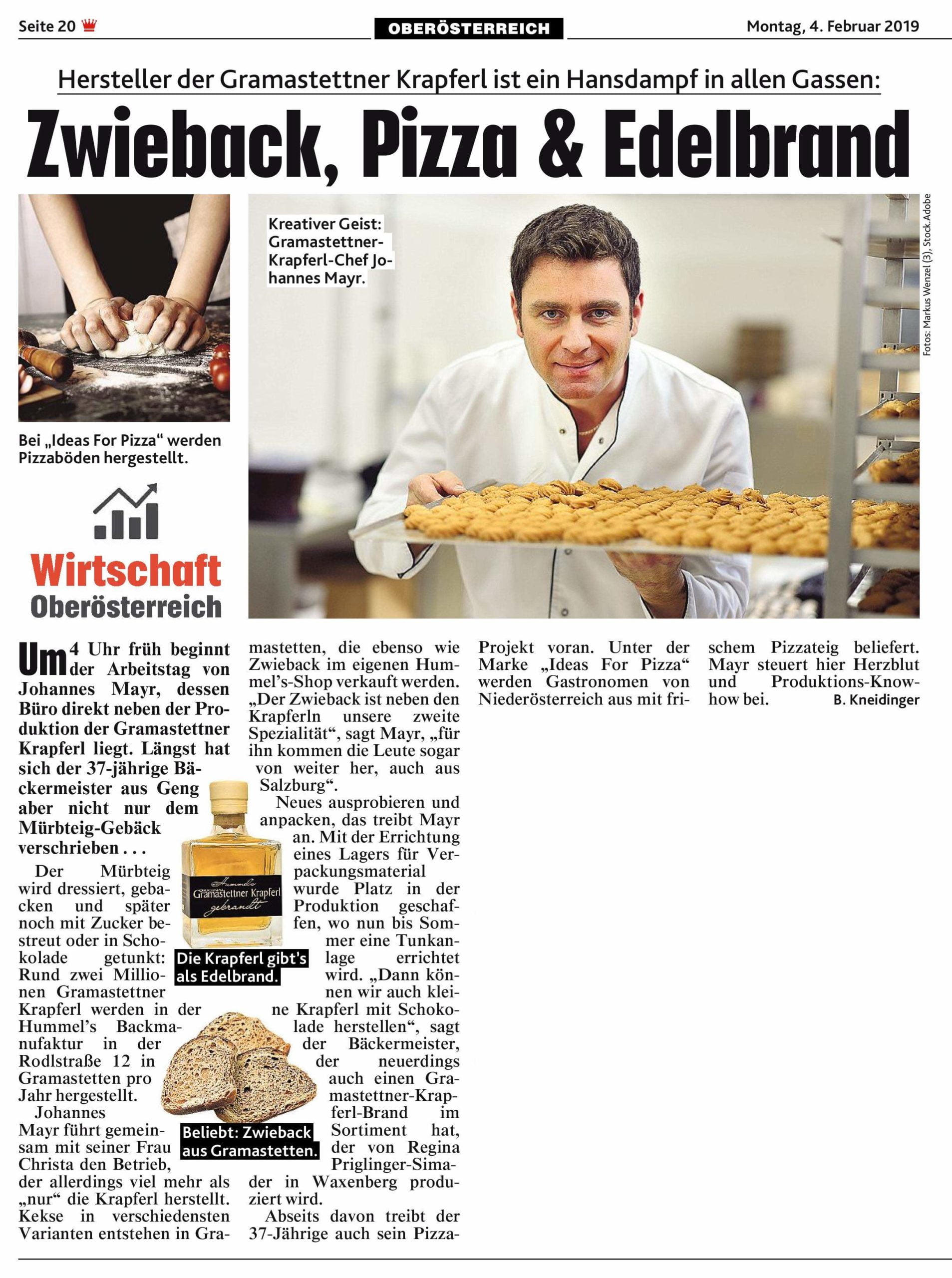 Krone Zeitungsbericht