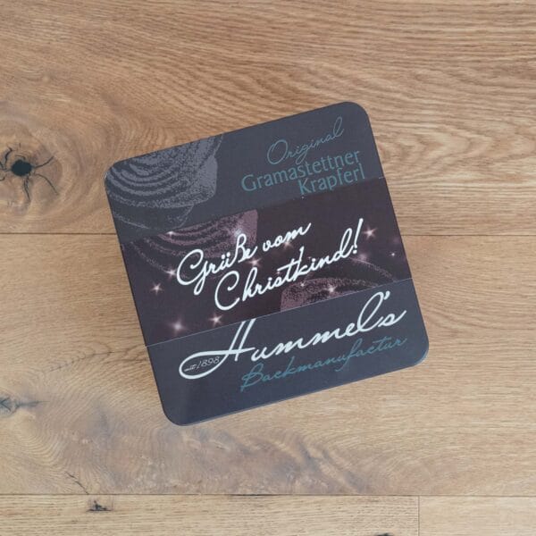 Gramastettner Krapferl 12 Stk. gemischt Weihnachtsdose