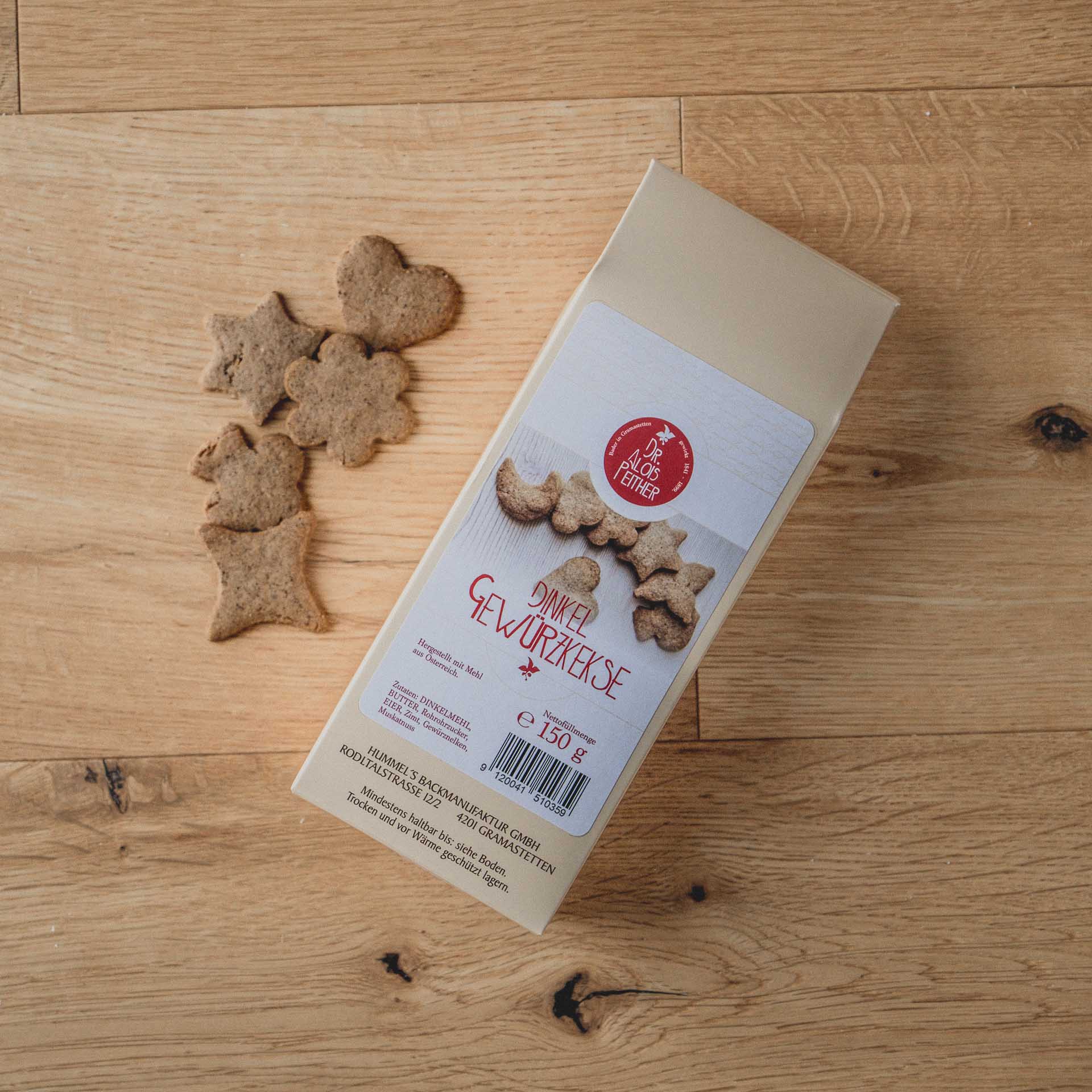 Hummels Dinkel Gewürzkekse